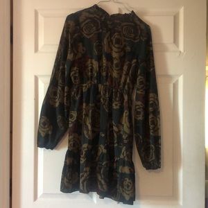 Sheer rose green top